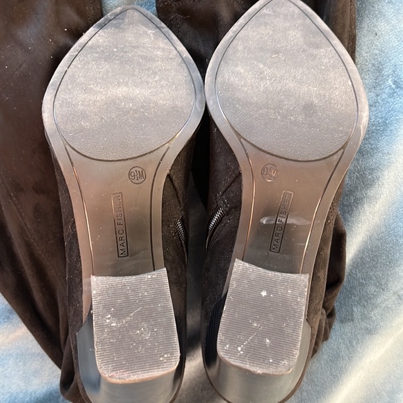 Marc Jacobs Over the knee hi black boots SUEDE 🔥🔥 9.5 - Picture 3 of 5